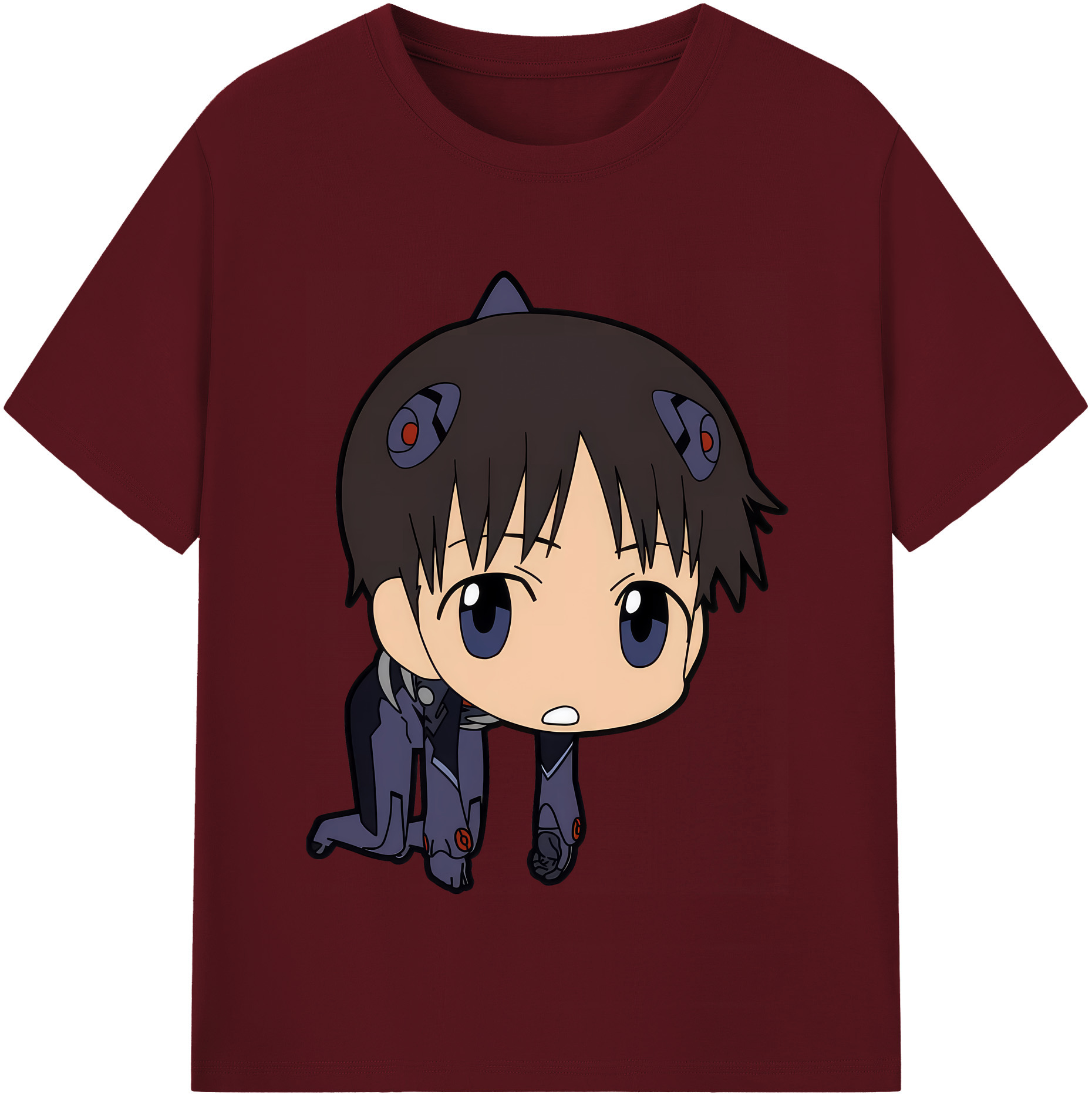（画像用） EVA 新世紀エヴァンゲリオン 綿100％半袖Tシャツ（フロントプリント）